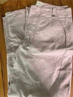 Light Pink Utility Wide Leg Pants